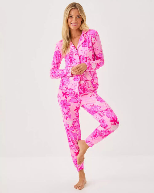 The "Supporting Squad" PJ Set by Lilly Pulitzer
