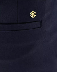 The "True Navy" 29" Ana High Rise Pant by Lilly Pulitzer