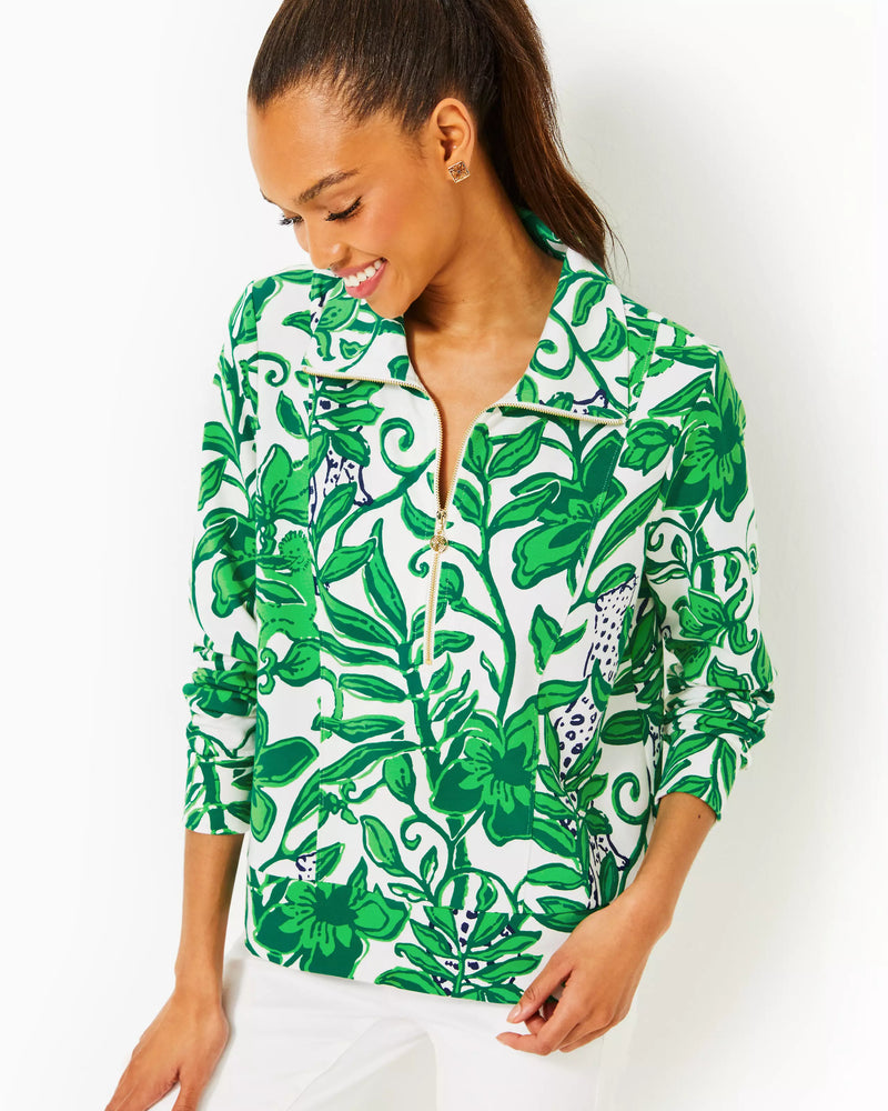 The "Eleni" UPF 50+ Pullover by Lilly Pulitzer