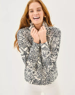 The "Lots to Spot" UPF 50+ Eleni Pullover by Lilly Pulitzer