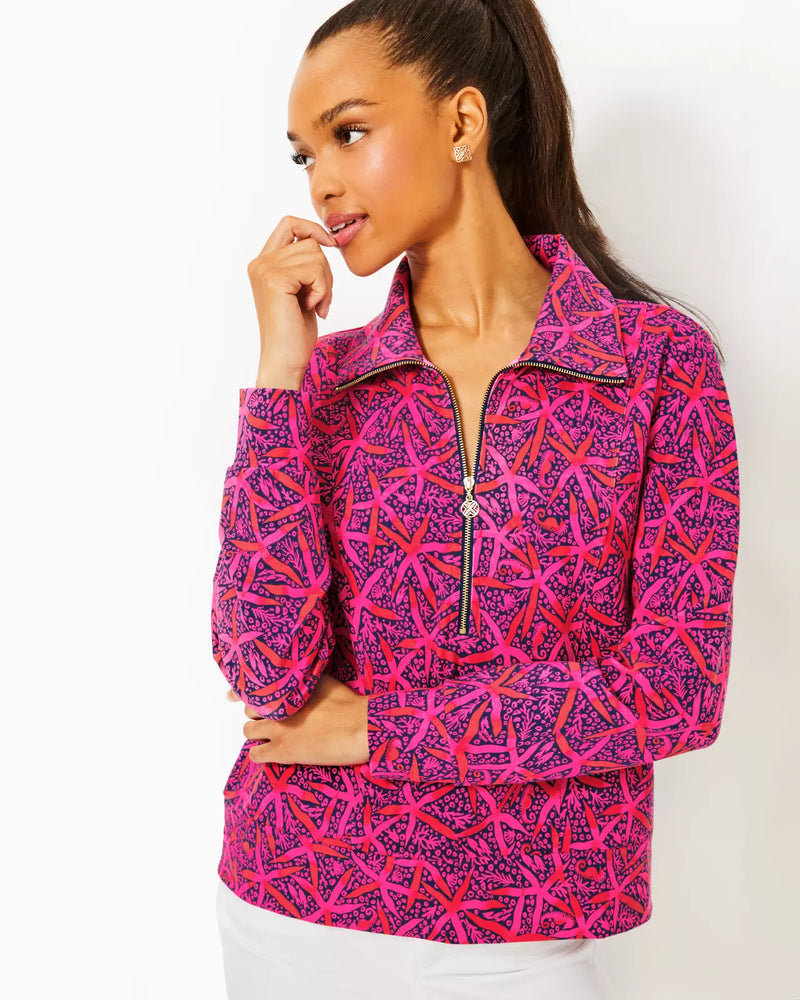 The "Eleni" UPF 50+ Pullover by Lilly Pulitzer