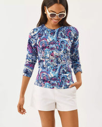 The "Paisley Parade" Salima Sweater by Lilly Pulitzer