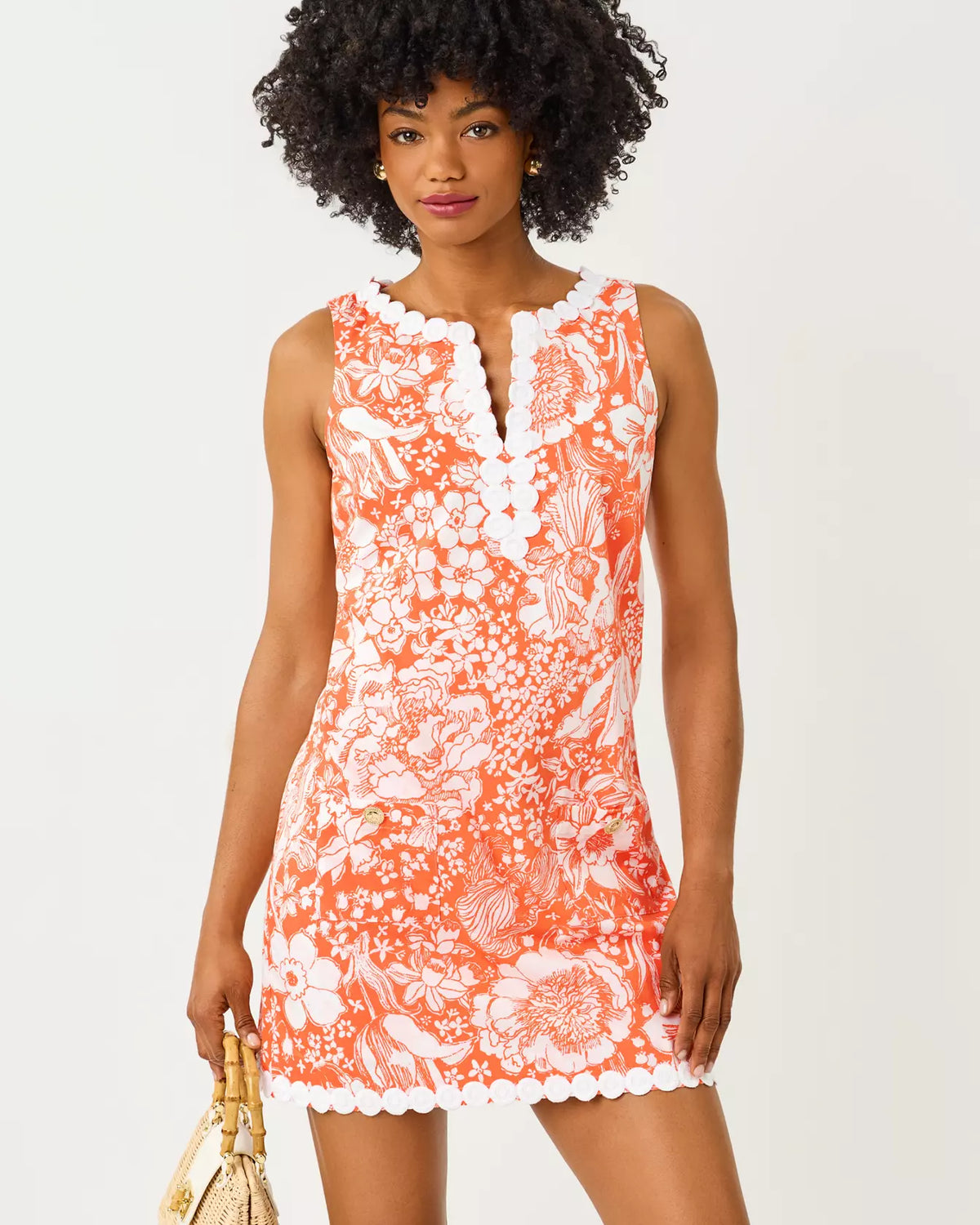 The "Budding Romance" Romey Shift Romper by Lilly Pulitzer