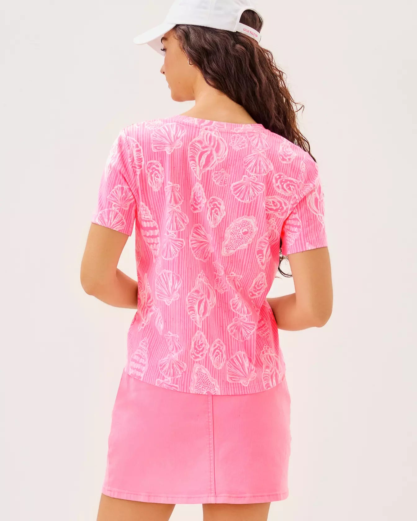 The "Cool as Shell" Barreto Knit Top by Lilly Pulitzer