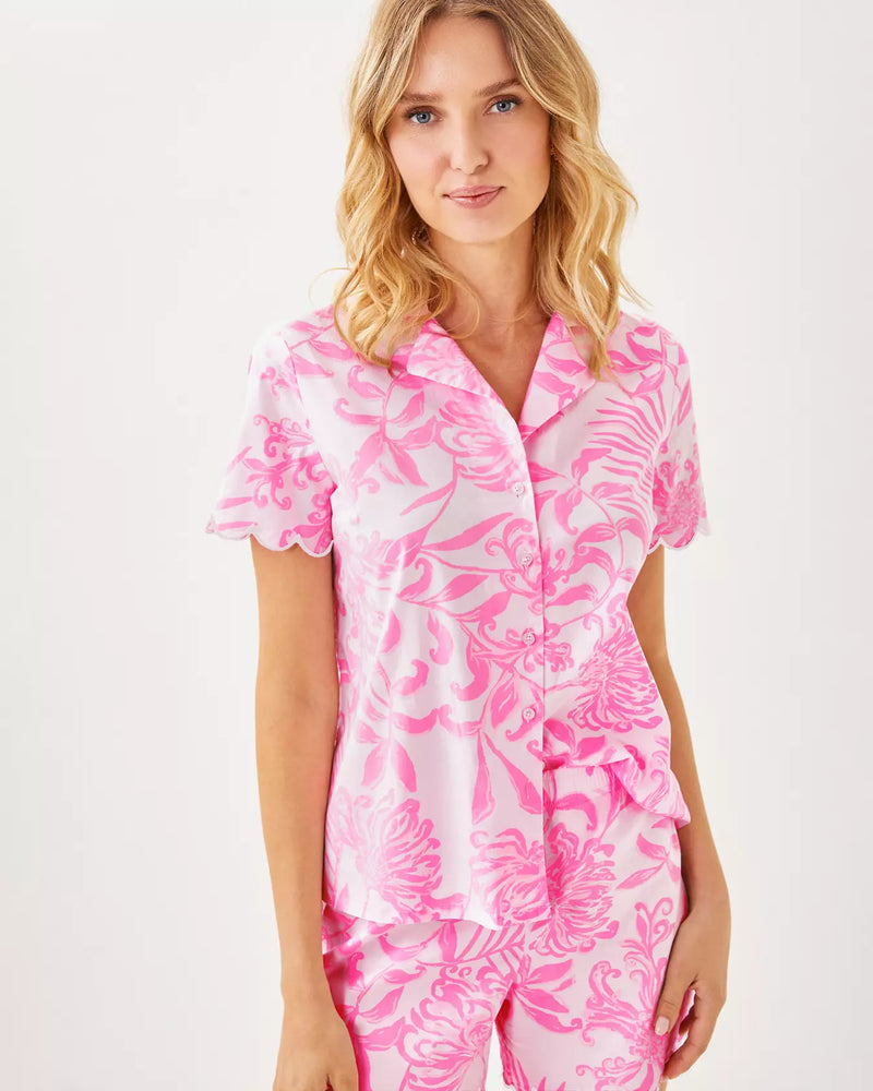 The "Glisten in the Sun" Pajamas by Lilly Pulitzer