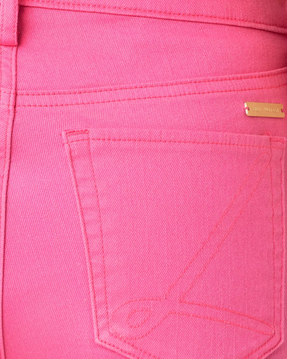 The "Cherry Blossom Pink" 29" South Ocean High Rise Skinny Jean by Lilly Pulitzer