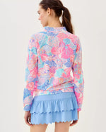 The "Roar of the Seas" Ashlee Half-Zip Pullover by Lilly Pulitzer