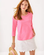 The "Rousseau Pink" Paulson Knit Top by Lilly Pulitzer