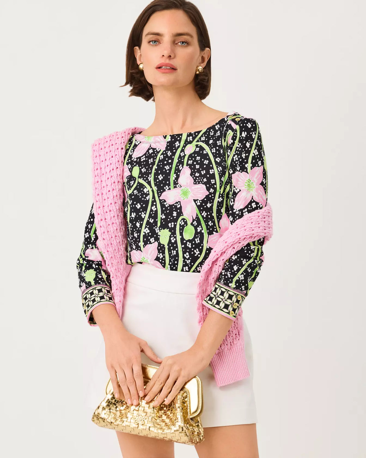 The "Blushing Blooms" UPF 50+ Callison Top by Lilly Pulitzer