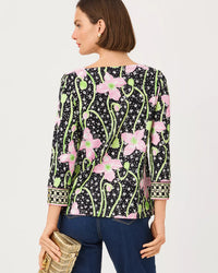 The "Blushing Blooms" UPF 50+ Callison Top by Lilly Pulitzer
