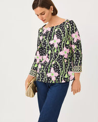 The "Blushing Blooms" UPF 50+ Callison Top by Lilly Pulitzer