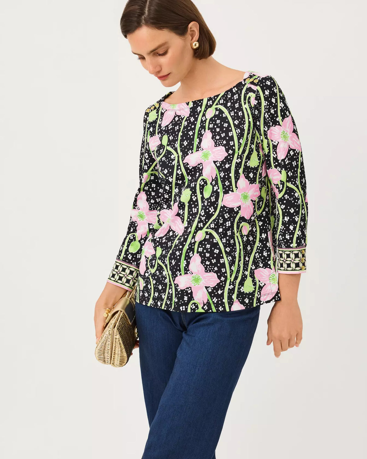 The "Blushing Blooms" UPF 50+ Callison Top by Lilly Pulitzer
