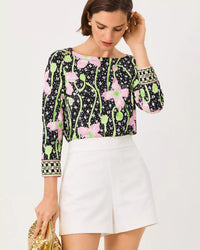 The "Blushing Blooms" UPF 50+ Callison Top by Lilly Pulitzer