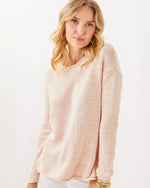 The "Sugar Beach Marl" Lotan Sweater by Lilly Pulitzer