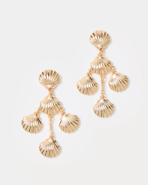 The "Cool as Shell" Chandelier Earrings by Lilly Pulitzer