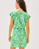 The "Catchin Rays" Melli Blouson Dress by Lilly Pulitzer