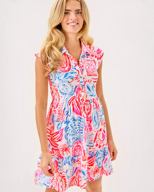 The "Lil Sun Sea Sand" Arley Dress by Lilly Pulitzer