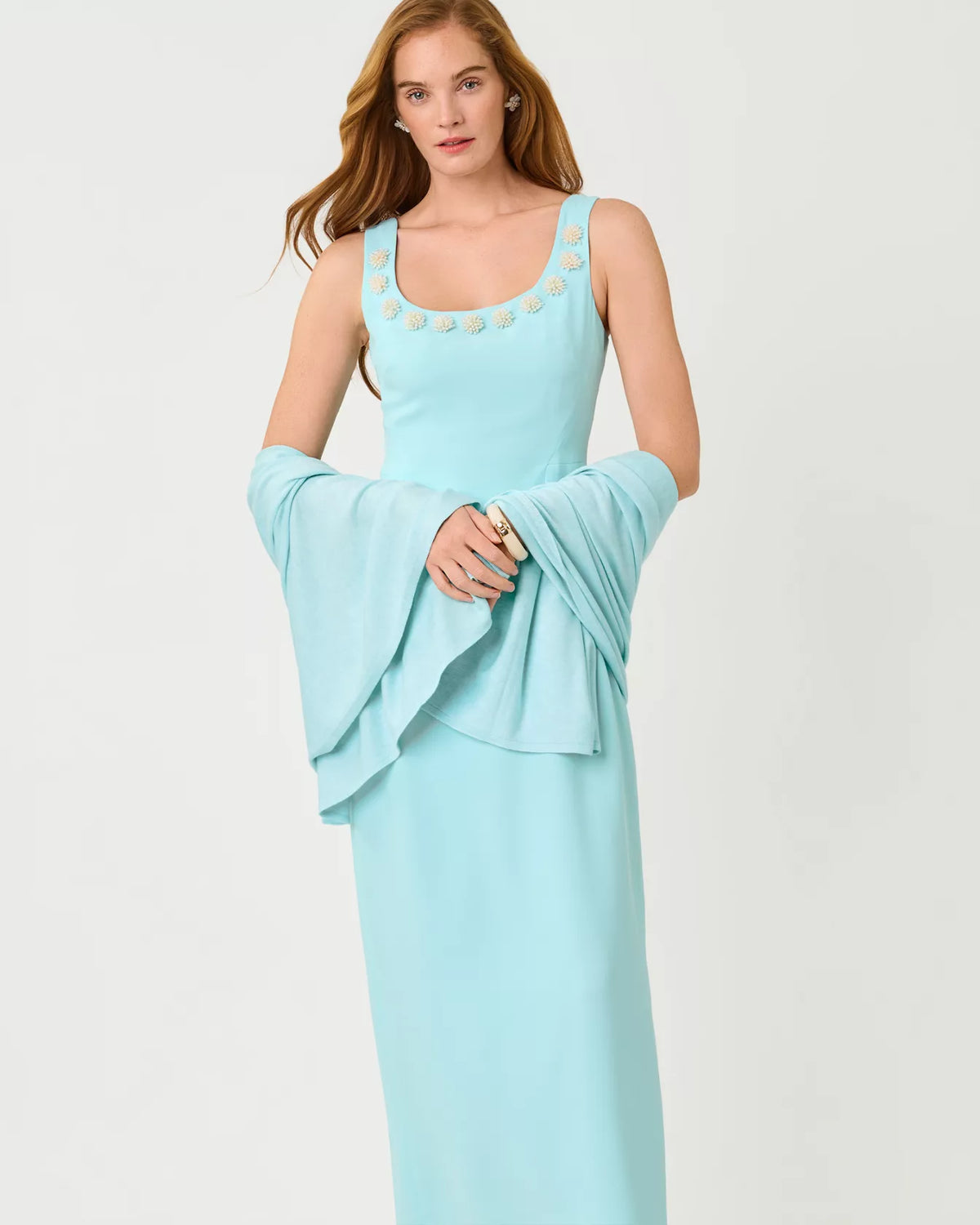 The "Day Dream Blue" Lanelle Wrap by Lilly Pulitzer
