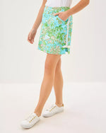 The "Sunbather's Bliss" UPF 50+ Luxletic 15" Monica Bow Skort by Lilly Pulitzer