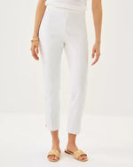 The "Resort White" Nancee Crop Pant by Lilly Pulitzer
