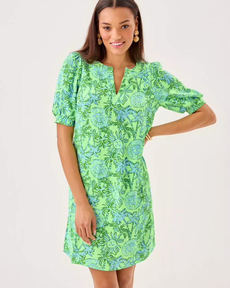 The "Catchin Rays" Olivine Dress by Lilly Pulitzer