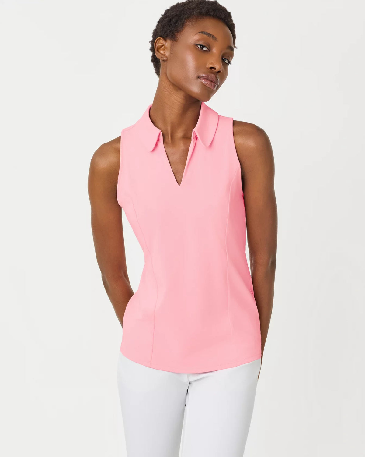 The "Martina" UPF 50+ Luxletic Polo by Lilly Pulitzer
