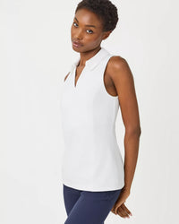 The "Martina" UPF 50+ Luxletic Polo by Lilly Pulitzer