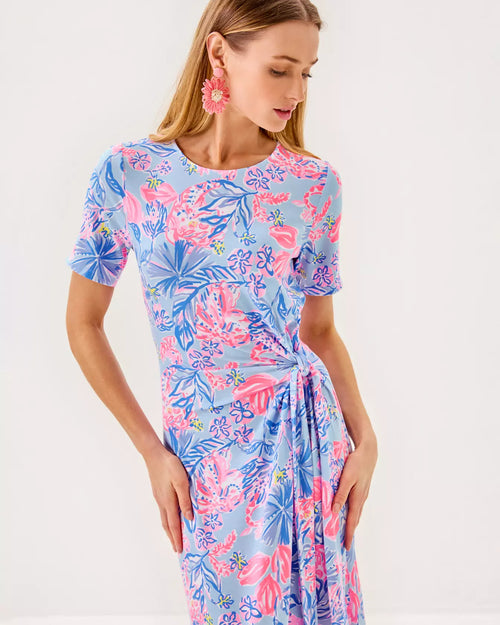 The "Elephant Splash" Chace Maxi Dress by Lilly Pulitzer