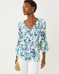 The “Sea Blooms” Danika Tunic by Lilly Pulitzer