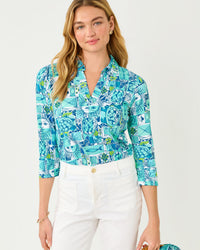 The "Harlillyquin" Mandi Tunic by Lilly Pulitzer