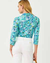 The "Harlillyquin" Mandi Tunic by Lilly Pulitzer