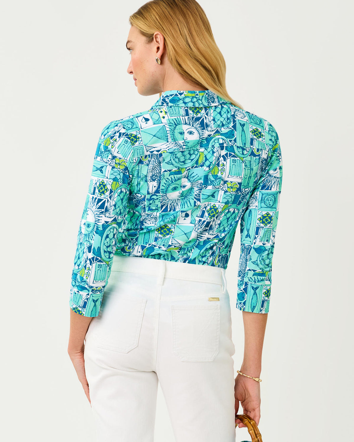 The "Harlillyquin" Mandi Tunic by Lilly Pulitzer