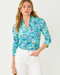 The "Harlillyquin" Mandi Tunic by Lilly Pulitzer