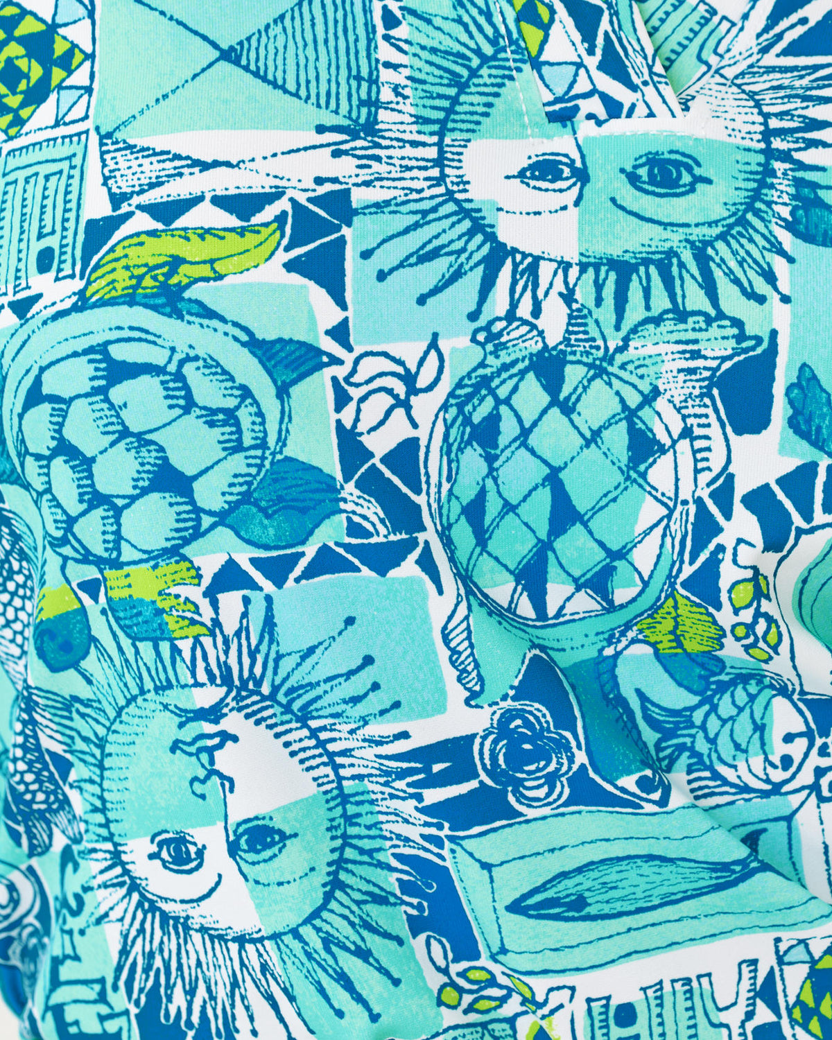 The "Harlillyquin" Mandi Tunic by Lilly Pulitzer