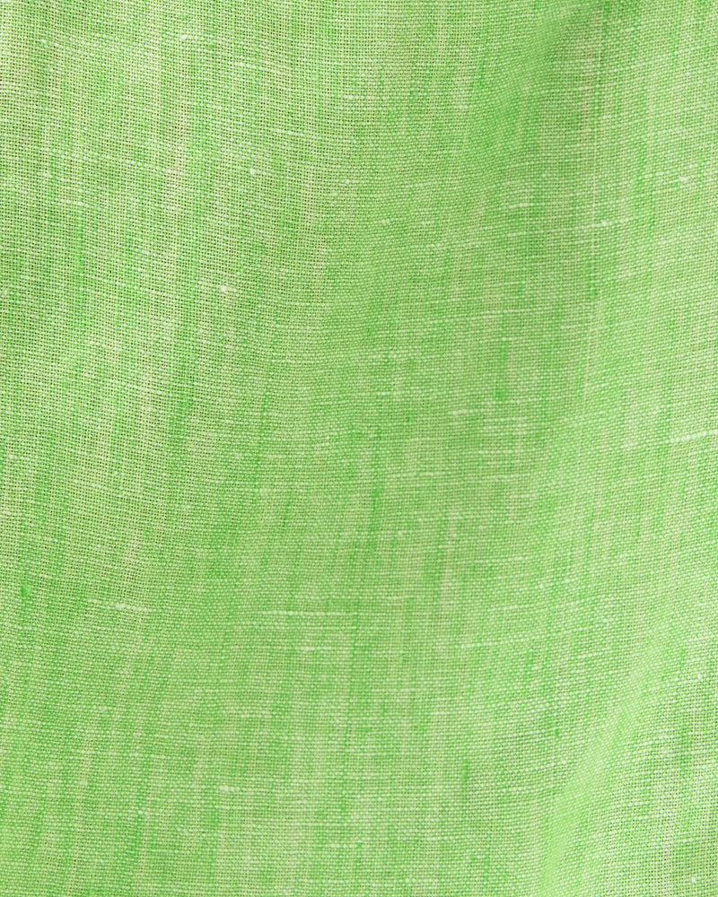 The "Crocodile Green" Kavalla Sleeveless Ruffle Top by Lilly Pulitzer