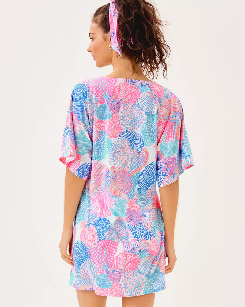 The "Roar of the Seas" Malachi V-Neck Cover-Up by Lilly Pulitzer