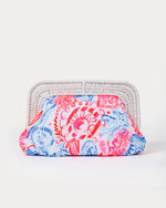 The "Lil Sun Sea Sand" Cayo Coco Clutch by Lilly Pulitzer