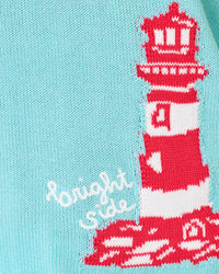 The "Day Dream Blue Lighthouse" Emra Tank by Lilly Pulitzer