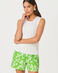 The "Liza" 3" Sarissa Stretch Short by Lilly Pulitzer