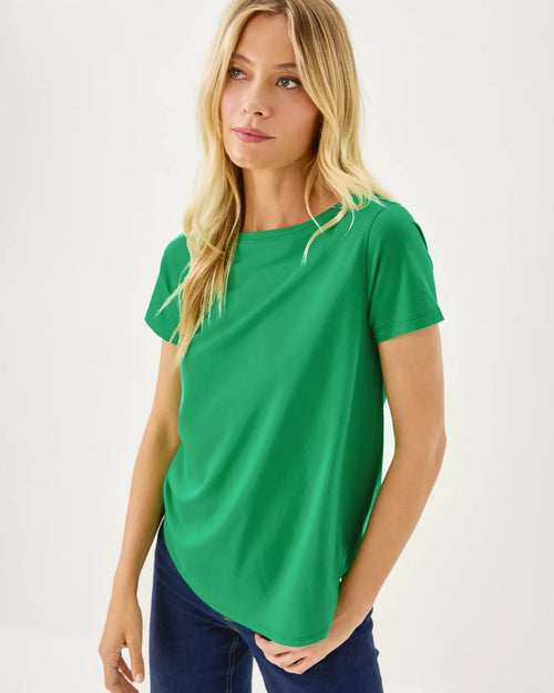 The "Kitts Green" Key West Top by Lilly Pulitzer