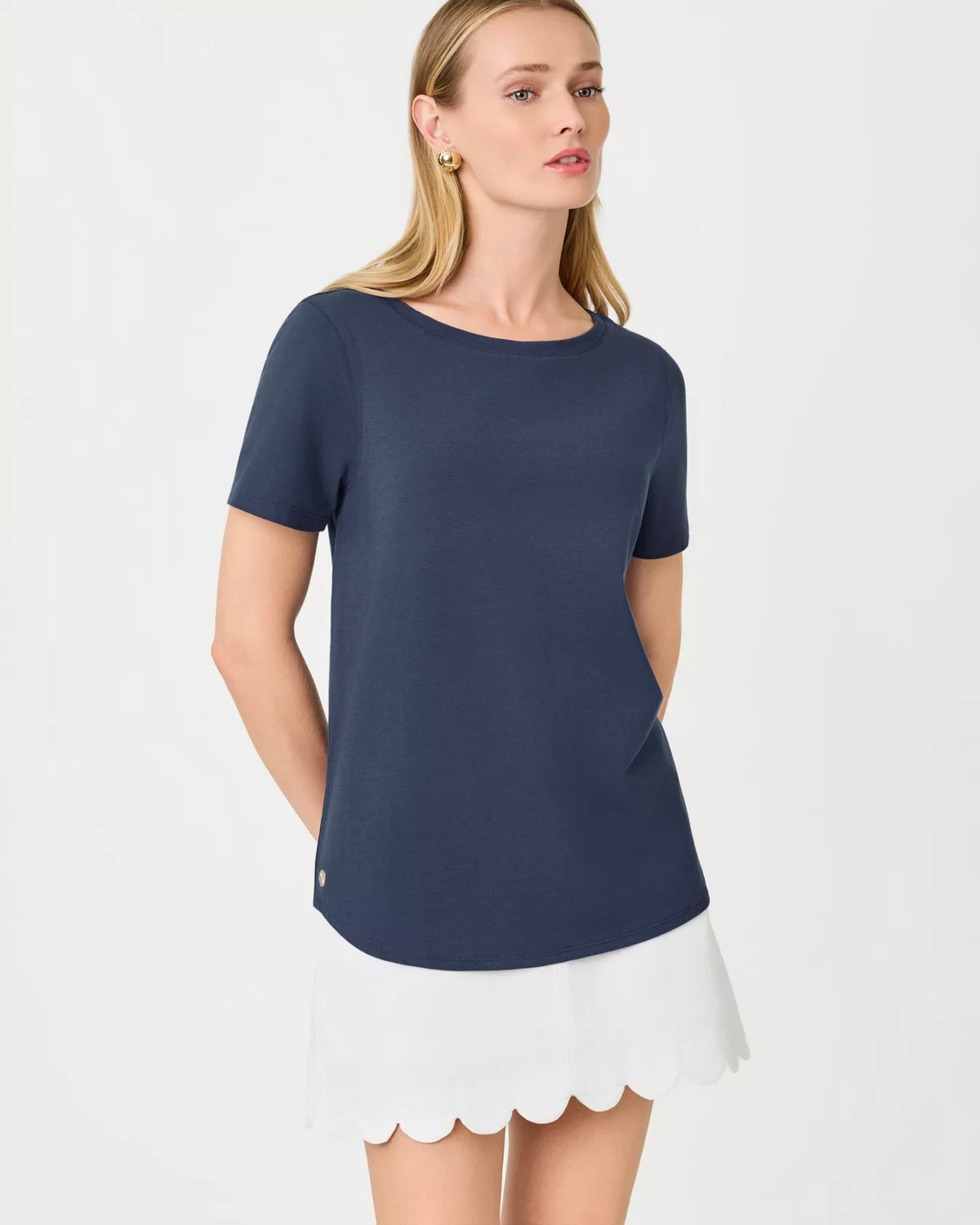The "Low Tide Navy" Key West Top by Lilly Pulitzer