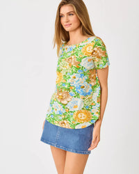 The "Sympeony" Key West Top by Lilly Pulitzer