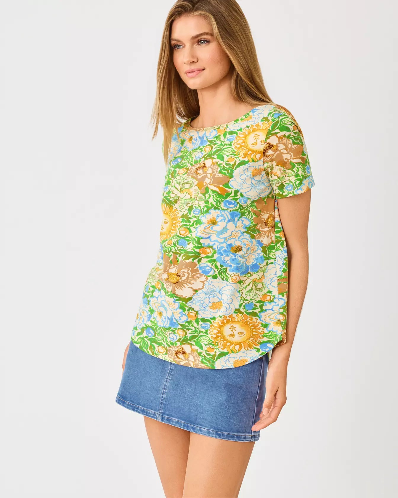 The "Sympeony" Key West Top by Lilly Pulitzer
