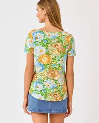 The "Sympeony" Key West Top by Lilly Pulitzer