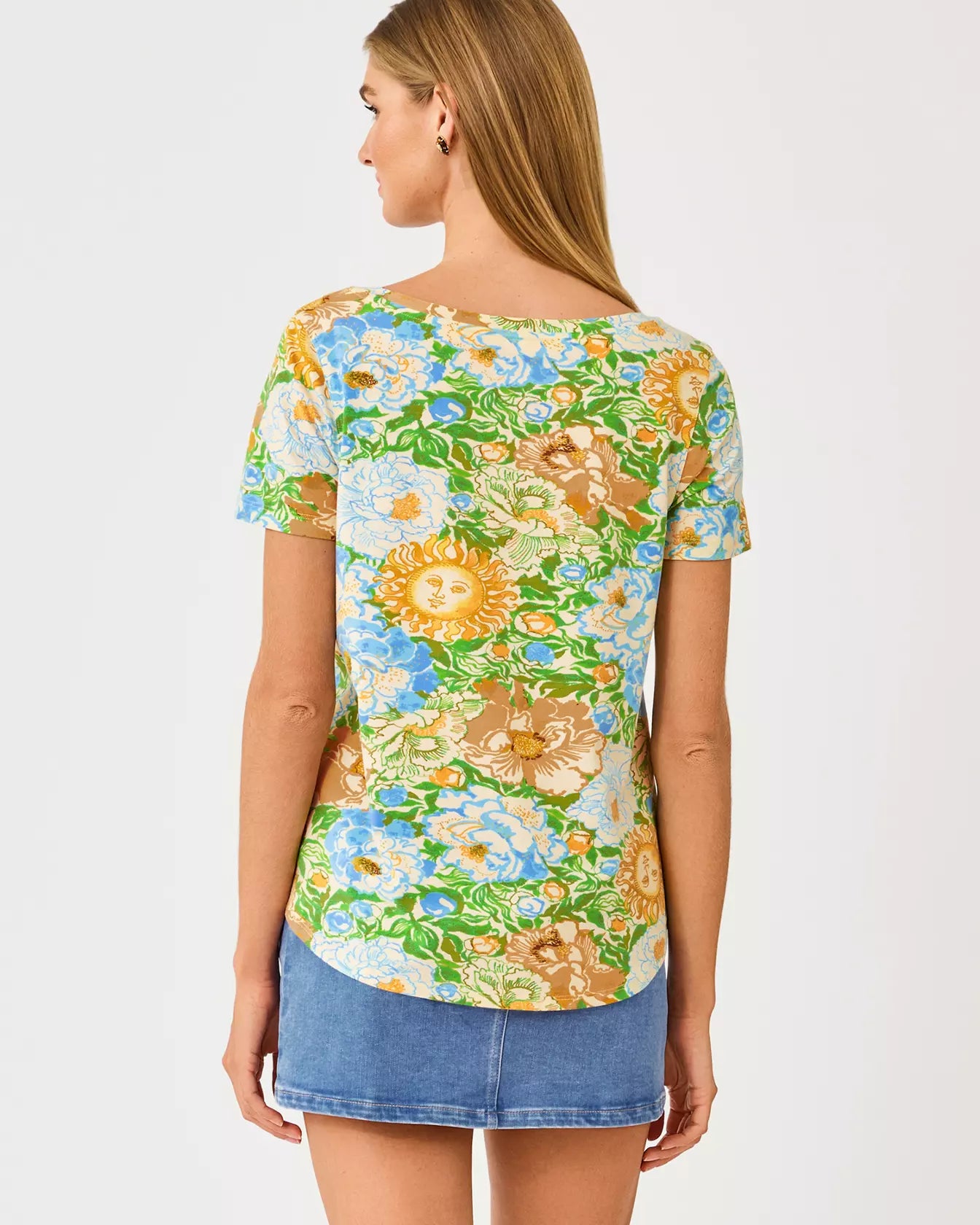 The "Sympeony" Key West Top by Lilly Pulitzer