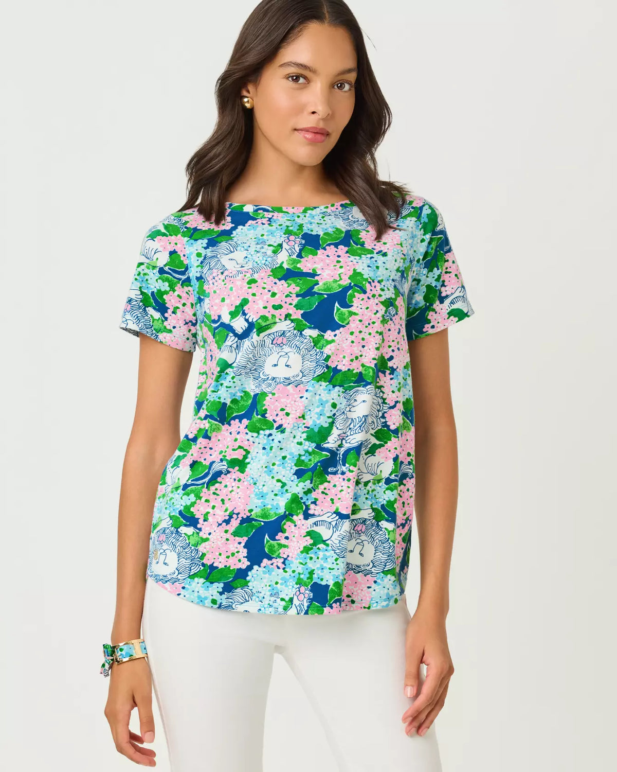 The "Lydia the Lion" Key West Top by Lilly Pulitzer