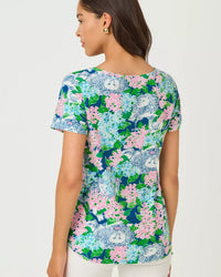 The "Lydia the Lion" Key West Top by Lilly Pulitzer