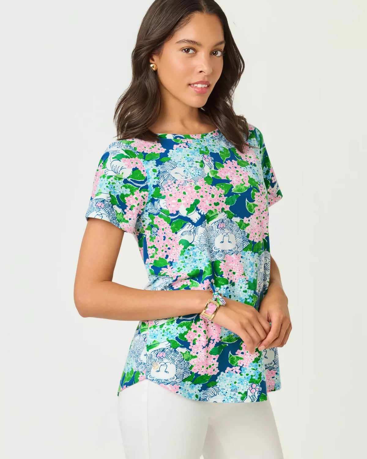 The "Lydia the Lion" Key West Top by Lilly Pulitzer