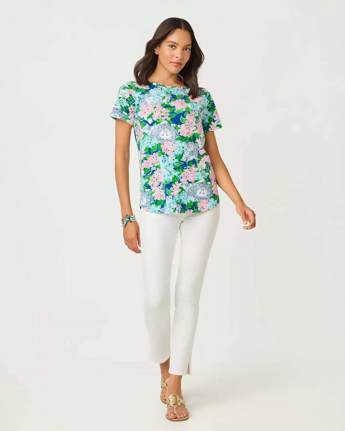 The "Lydia the Lion" Key West Top by Lilly Pulitzer