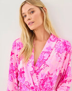The "Supporting Squad" Issie Knit Robe by Lilly Pulitzer